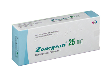 ZONEGRAN 25 MG 28 TABLET
